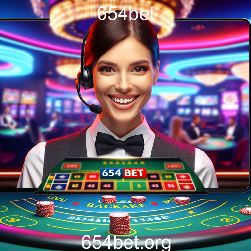 A Experiência do Cassino Ao Vivo na 654bet